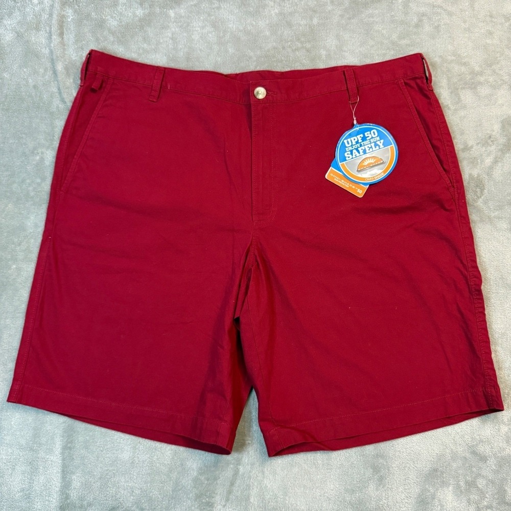Columbia Men Beet Red PFG Omni Shade UPF 50 Outdoor Shorts Size 40W 10L NWT